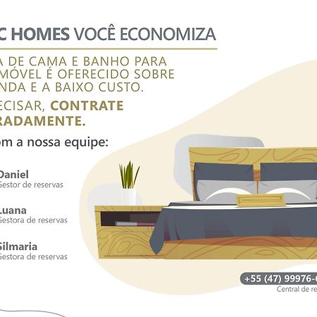 Confortavel Apartamento Em Condominio Com Piscina ボンビーニャス エクステリア 写真